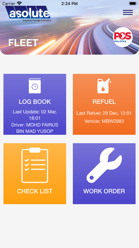 #1. ASolute Driver Logbook (iOS) 由: ASolute Sdn Bhd
