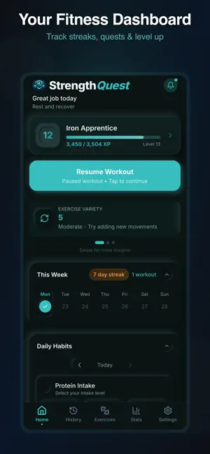 Strength Quest screenshot 1