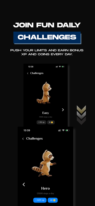 StepsHero: Walking Game Screenshot 6 of 8
