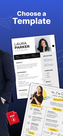 Easy Resume Builder screenshot
