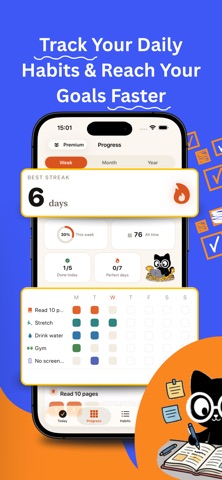 Trackity: Habit Tracker Screenshot 2 of 3
