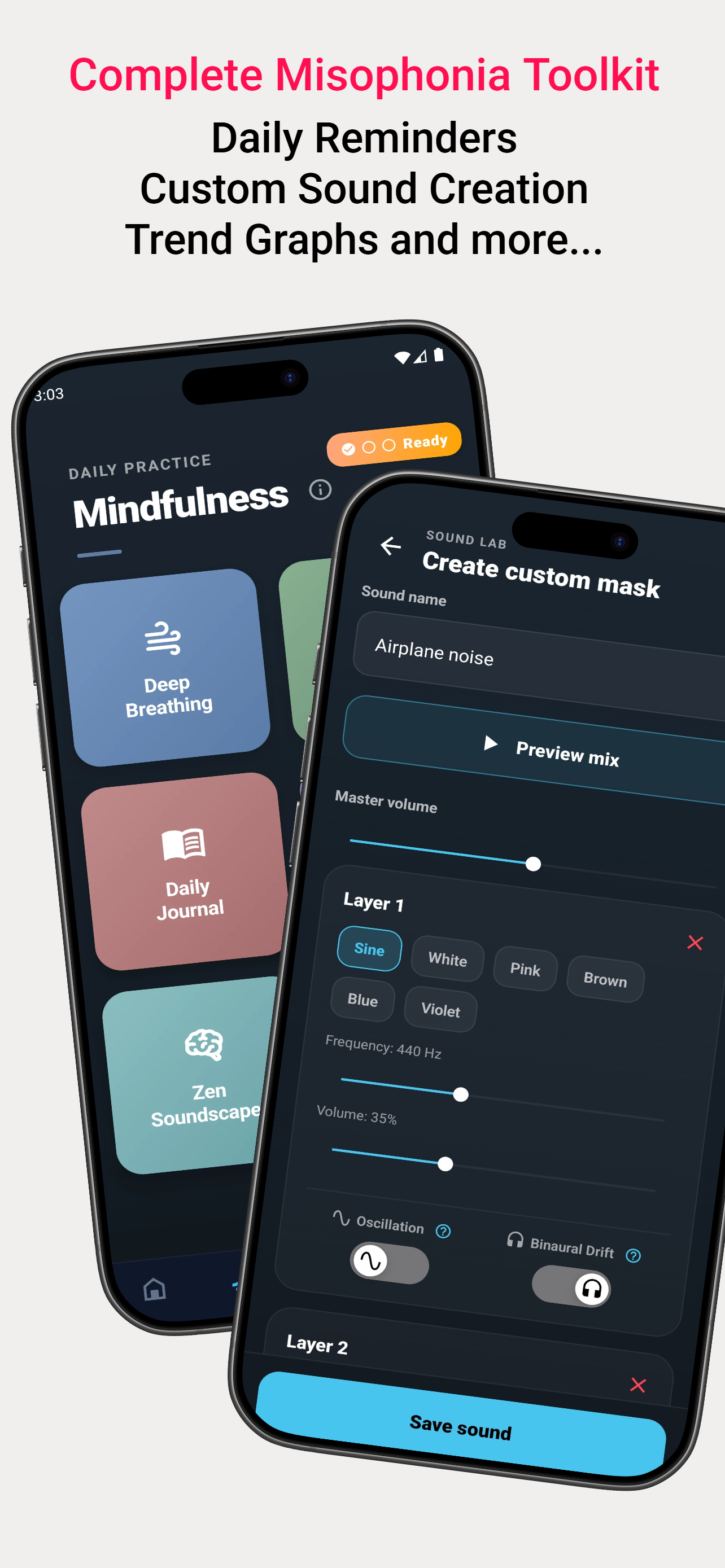 Misophonia Tracker - MisoMind screenshot 3