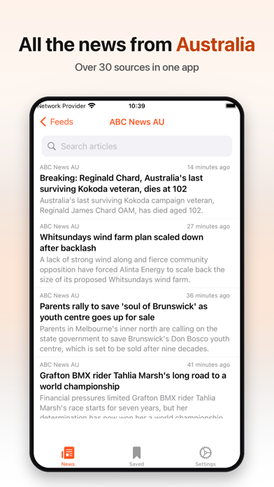 Australia News: Headlines screenshot