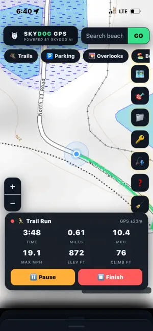 SkyDog GPS screenshot 1