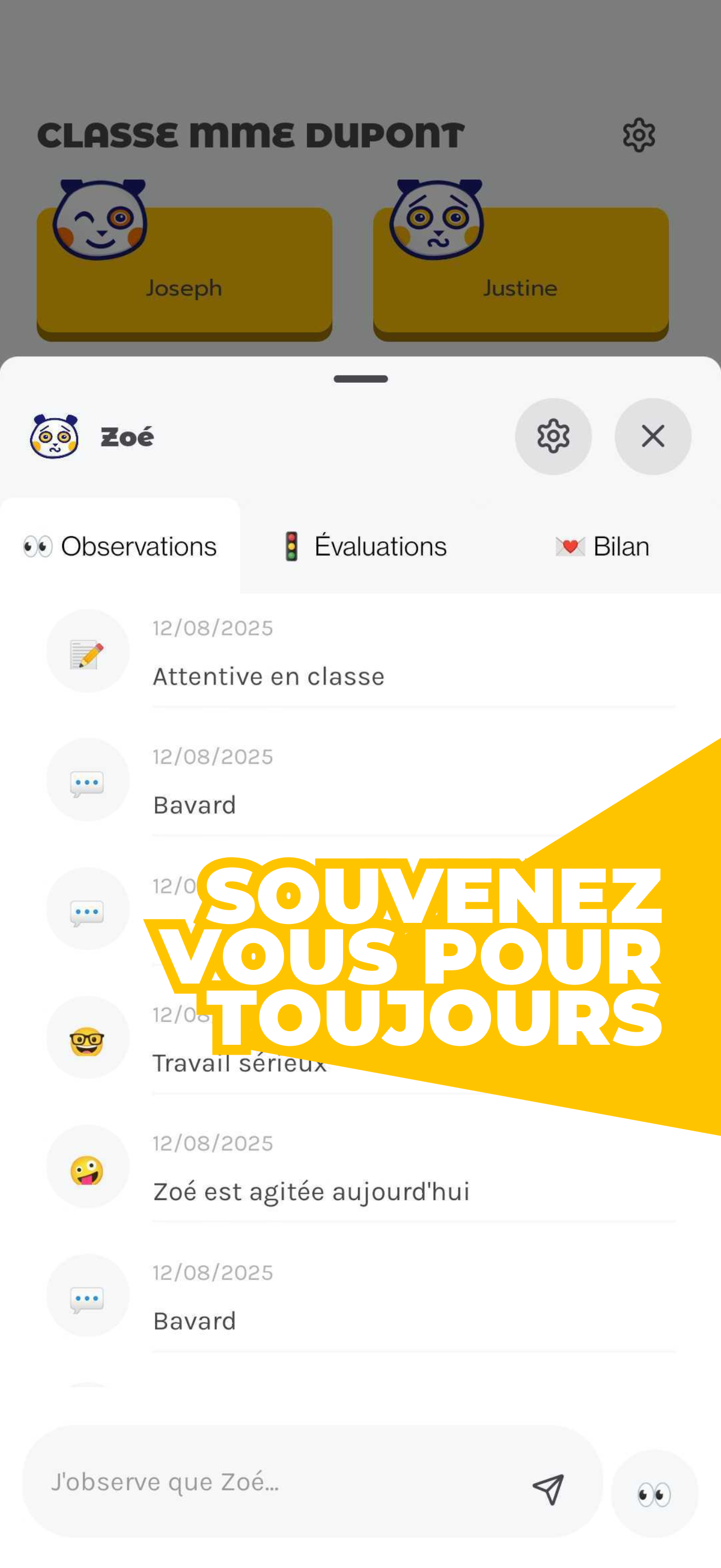 Flash évaluer à l'école