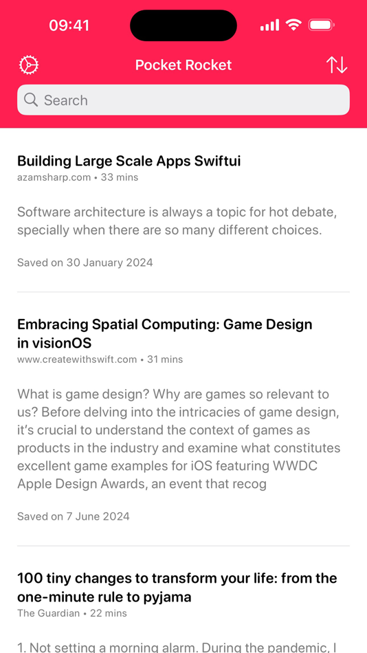 Pocket Rocket • Article Reader (macOS) By: Dodo Apps Pocket Rocket • Article Reader (macOS) By: Dodo Apps