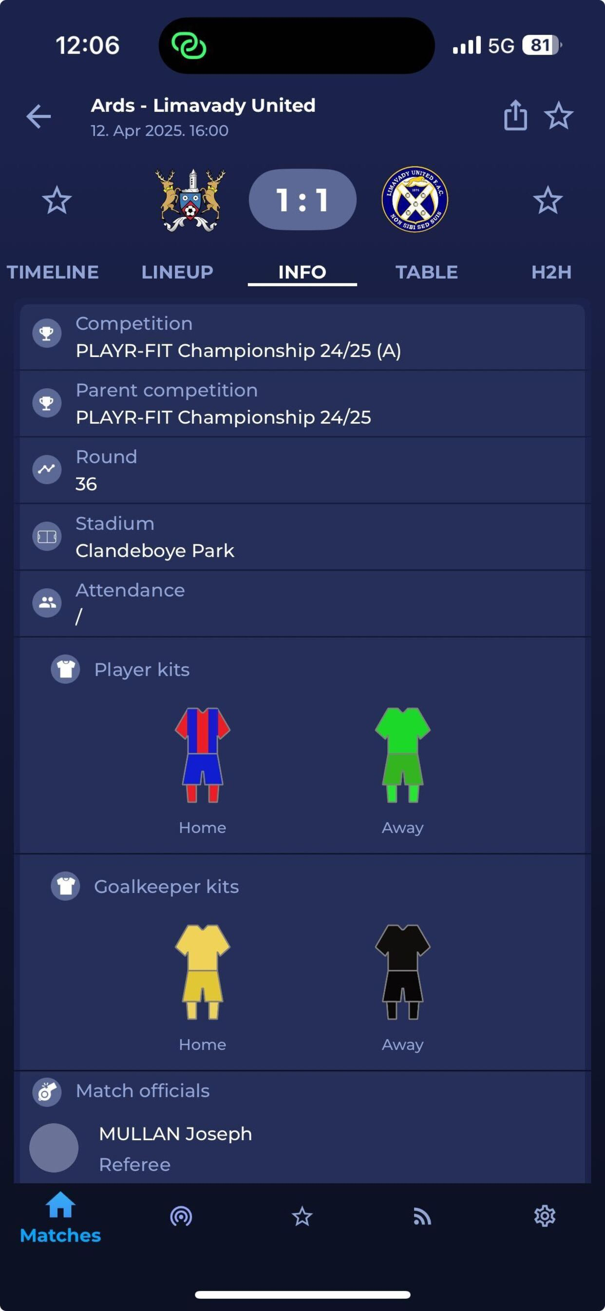 Football NI screenshot 4