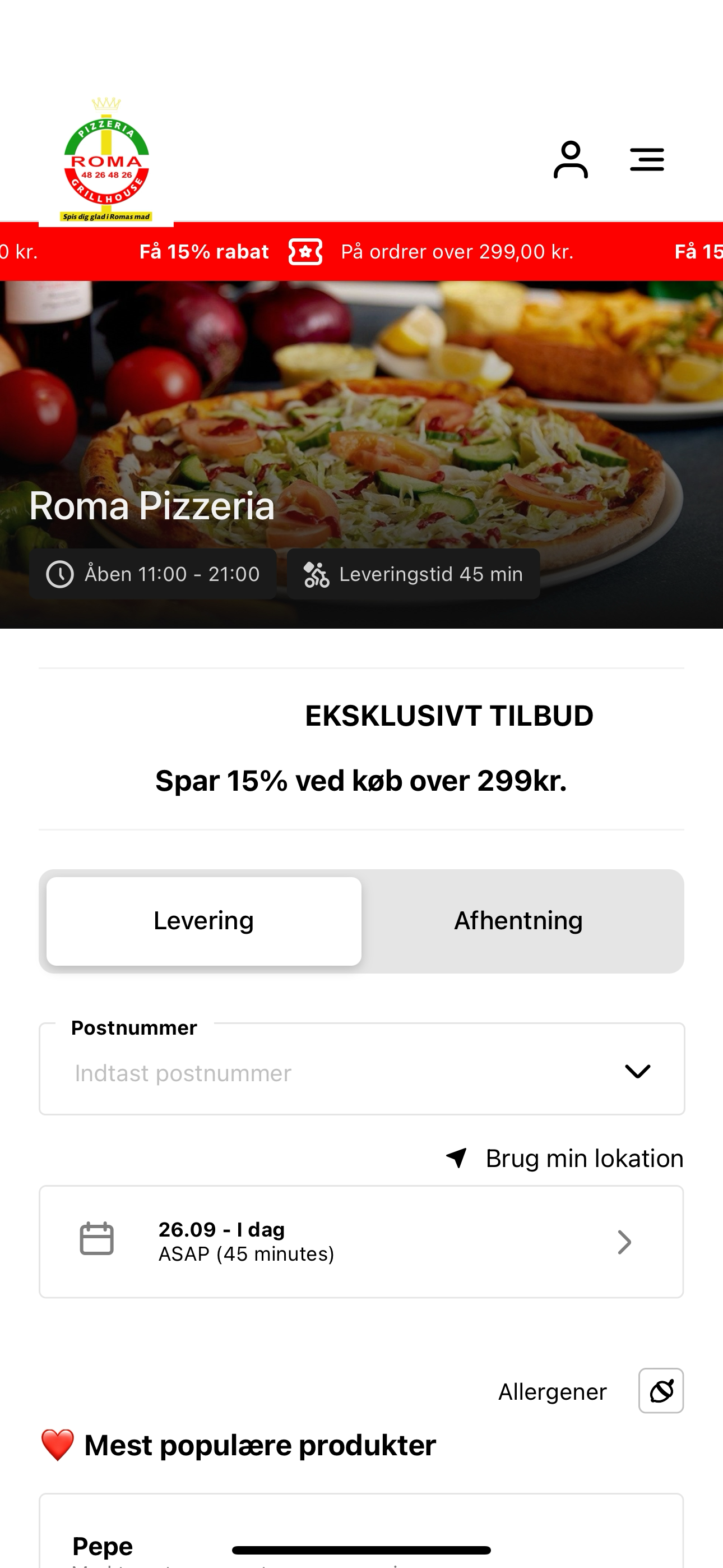 Roma Pizzeria