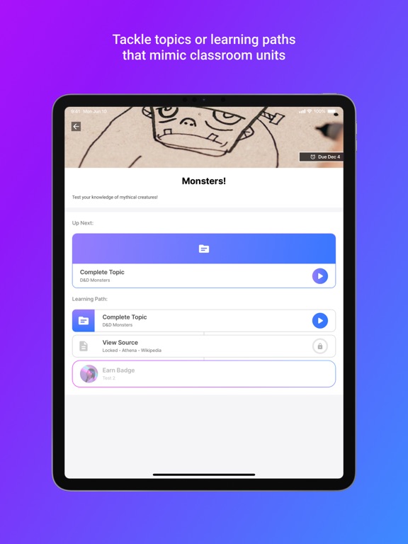 Trivie Learn iPad screenshot 5 - Business app