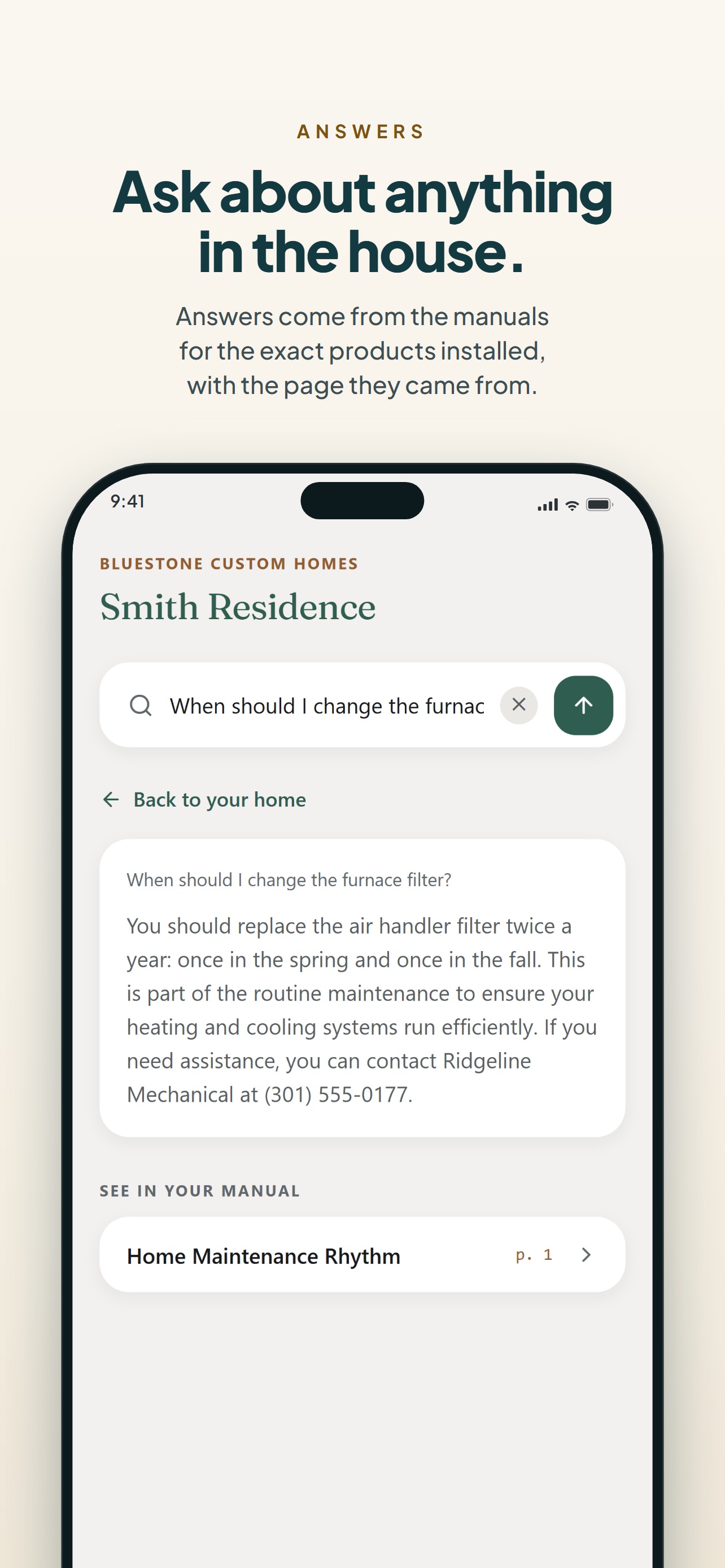 Screenshot 4 of Handover: Home Manual