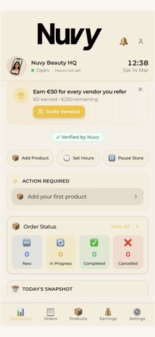 Nuvy Connect - Vendor Store Screenshot 3 of 3