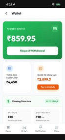 Vrumarket delivery screenshot