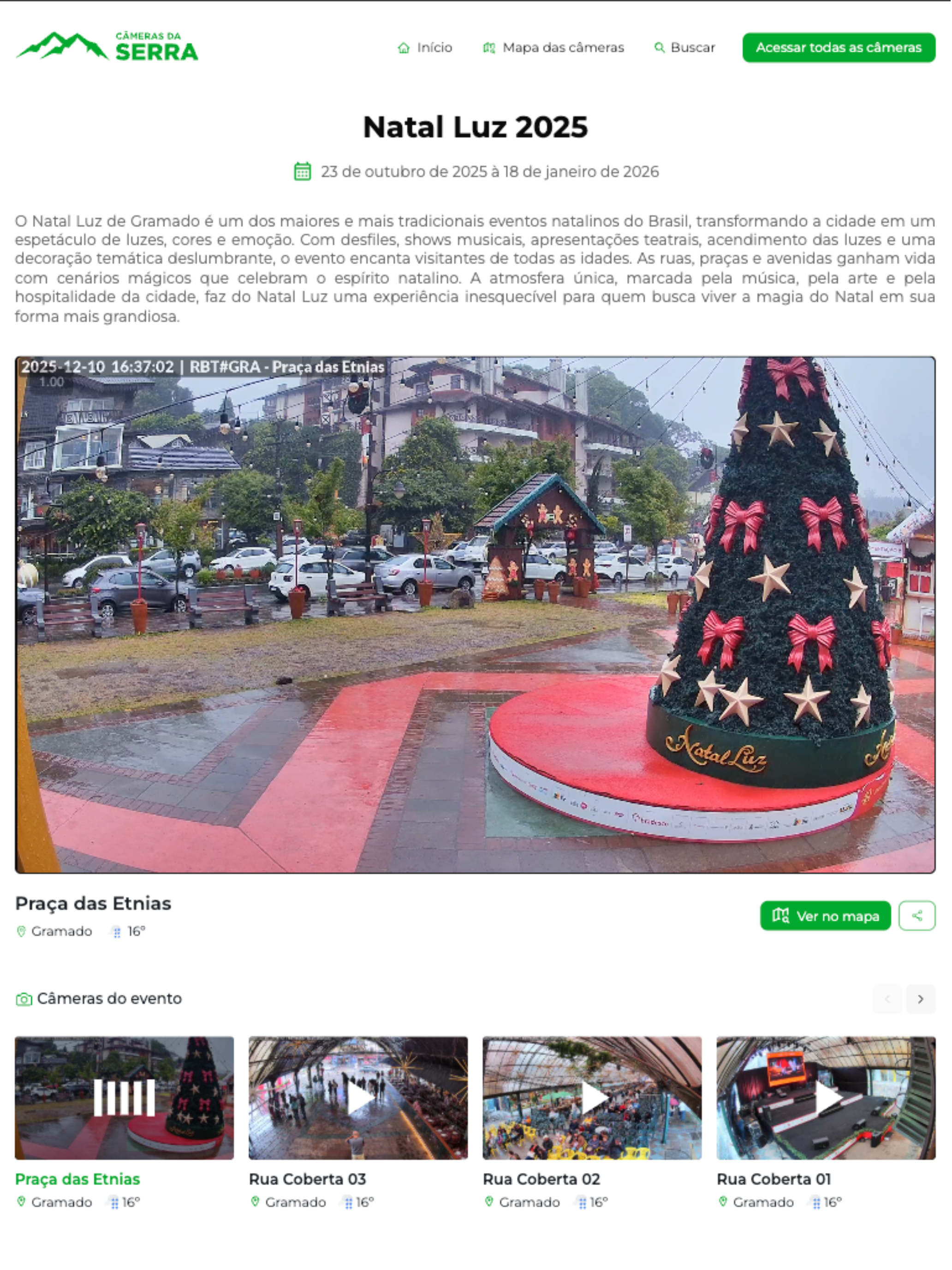 Câmeras da Serra