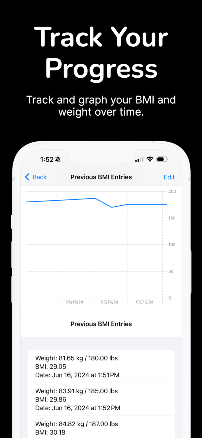 BMI Calculator  Tracker