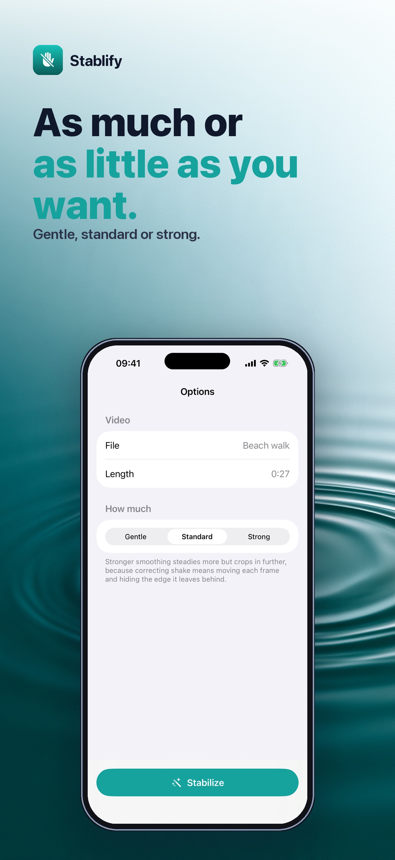Screenshot 2 of Stablify: Video Stabilizer