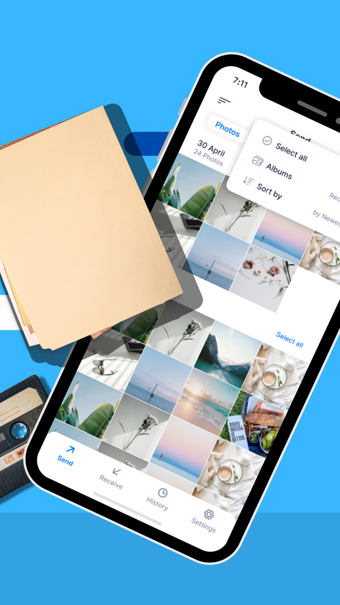 Xhare2U Transfer my data