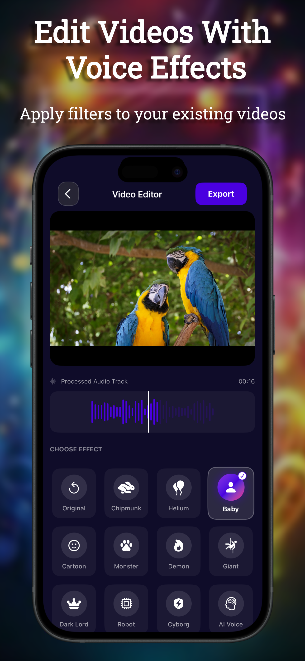 VoicelyFX - AI Voice Changer
