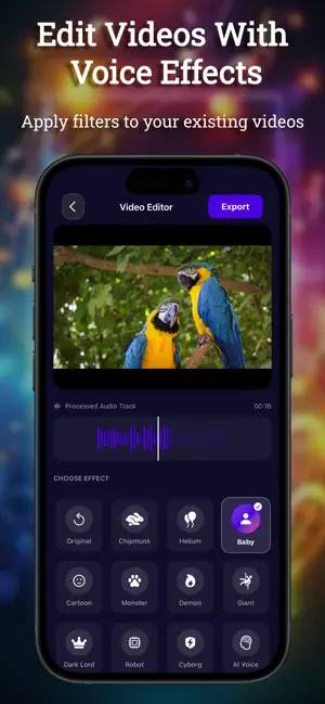 VoicelyFX - AI Voice Changer screenshot 3