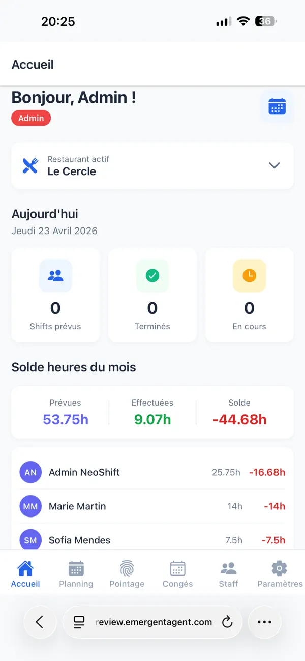 Screenshot #2 pour NeoShift