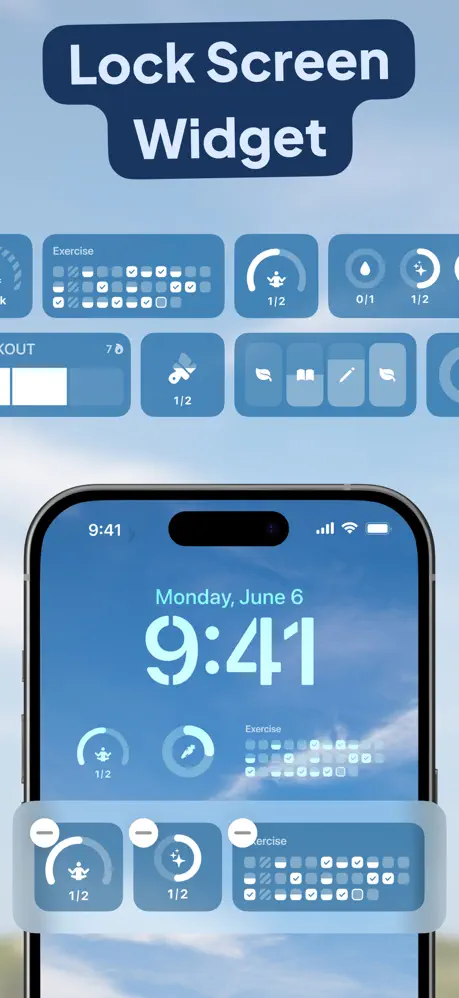 Habit Tracker Widget 良好习惯养成应用截图