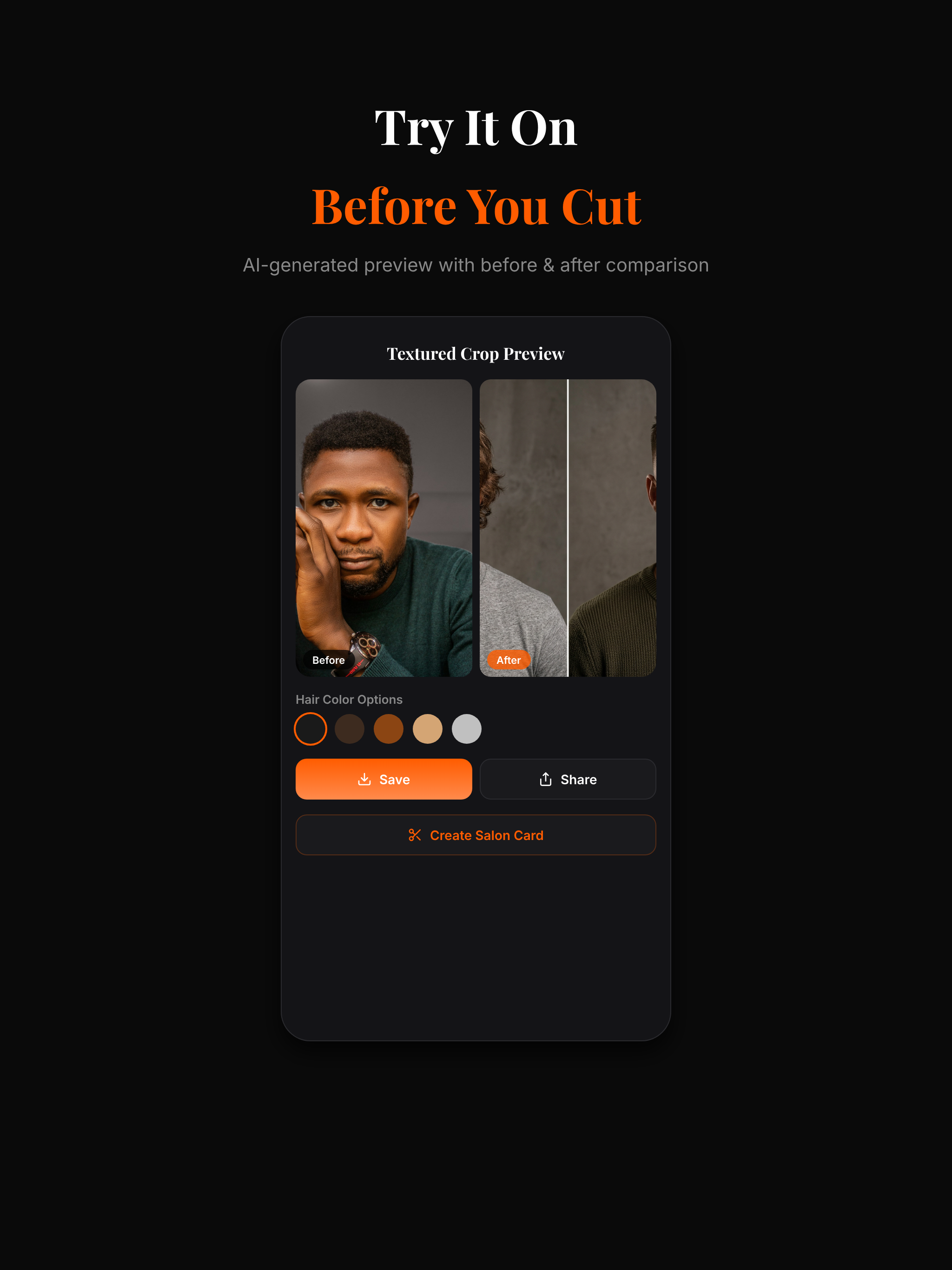 HairMatch AI - Haircut Preview