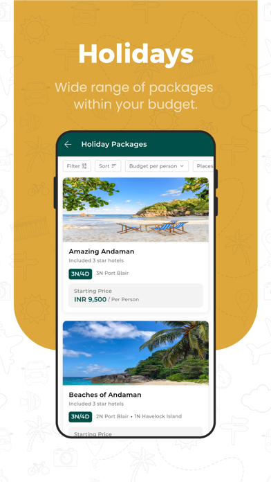 Khwaja Travels, Flight & Hotel Screenshot