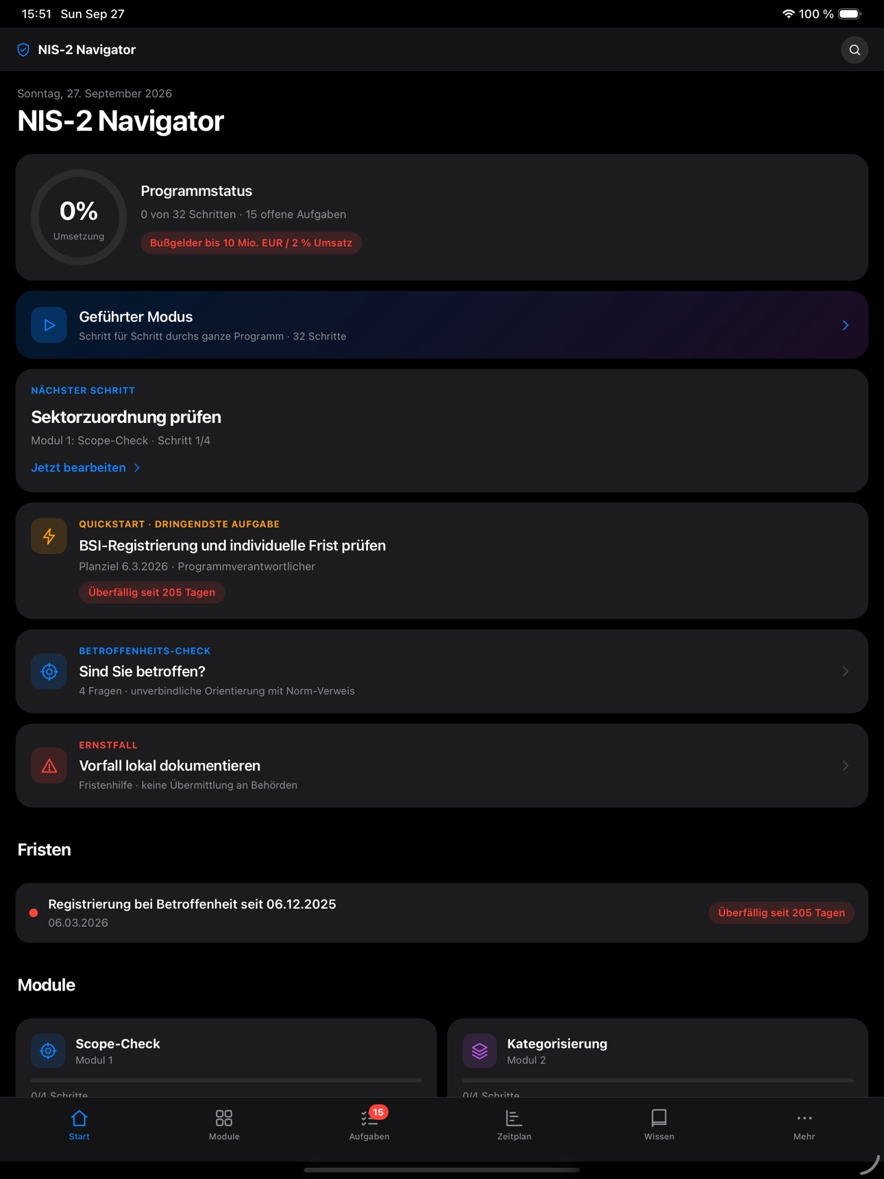 Screenshot 4 of NIS-2 Navigator