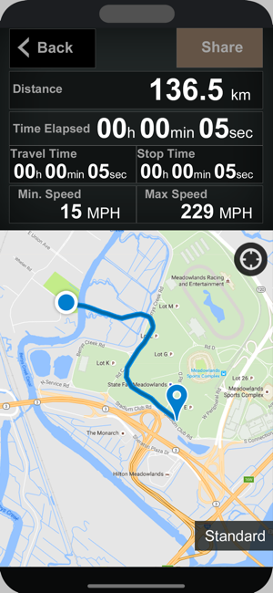 ‎Speedometer GPS+ Screenshot