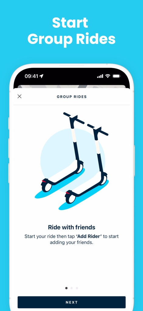 Bird — Ride Electric - 仲間とグループライド