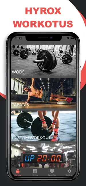 Hyrox Workouts - Fitness Race screenshot 1
