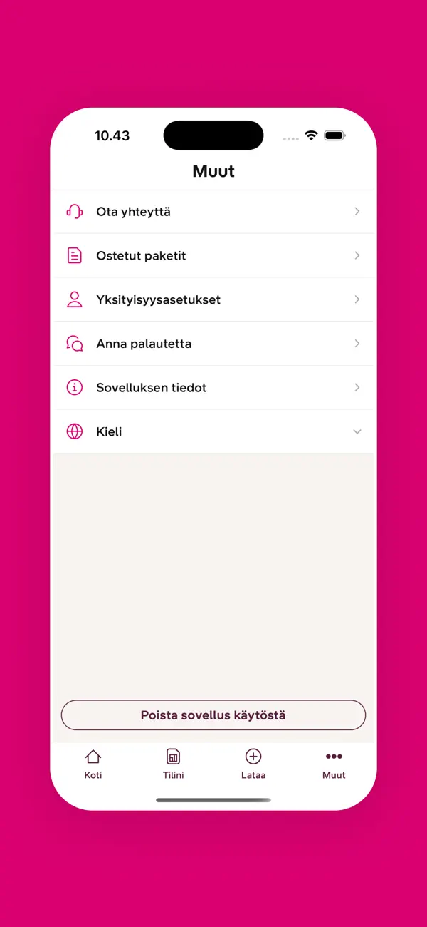 Screenshot #3 pour DNA Prepaid