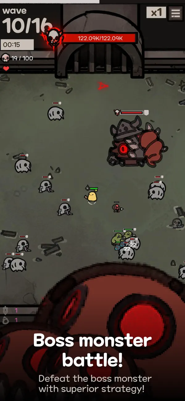UnderGuild: Offense iOS Mod IPA screenshot 4 - iOS game interface