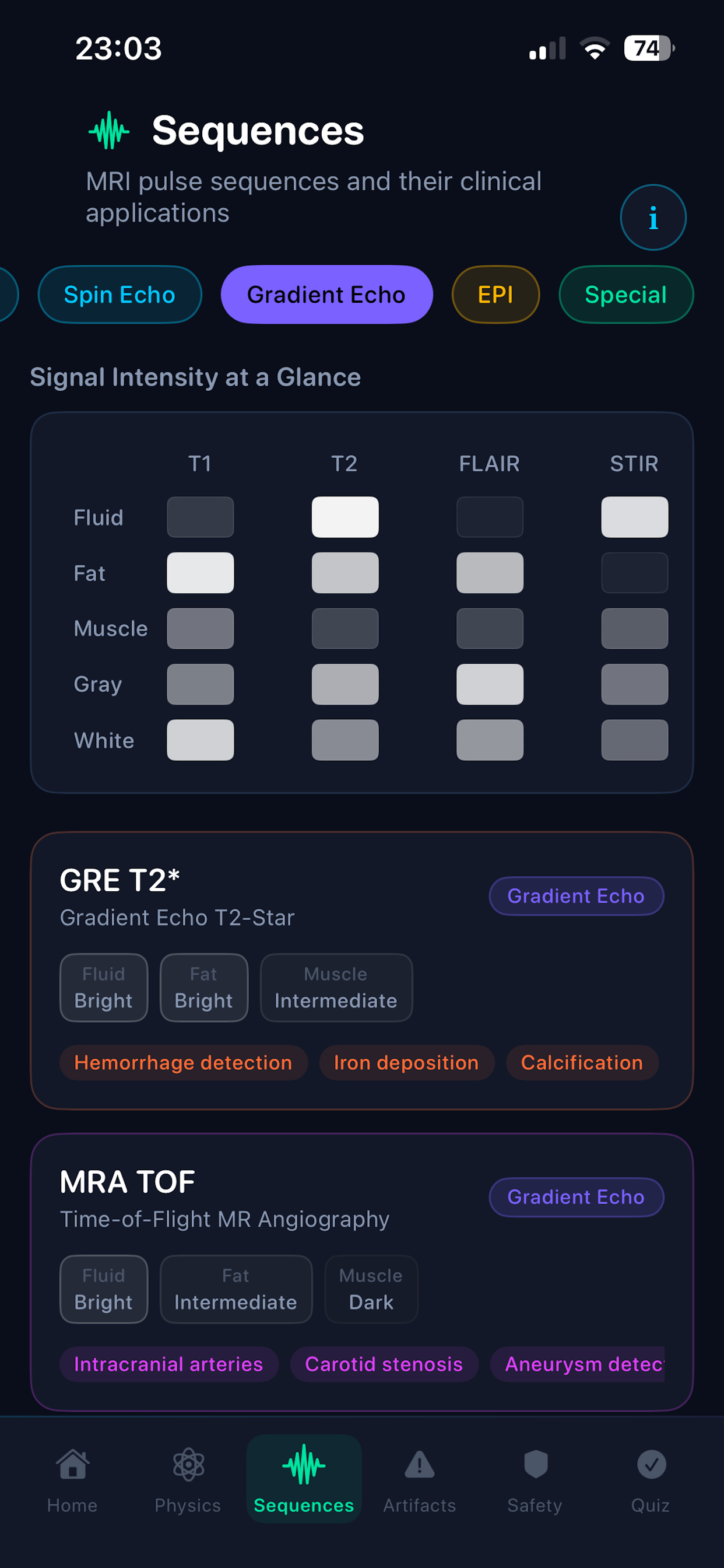 iMRILearn screenshot 7