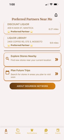 The Bourbon Network iPhone screenshot