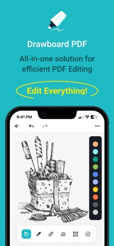 Draw on PDF - Pen, shapes,text Screenshot 5 of 6