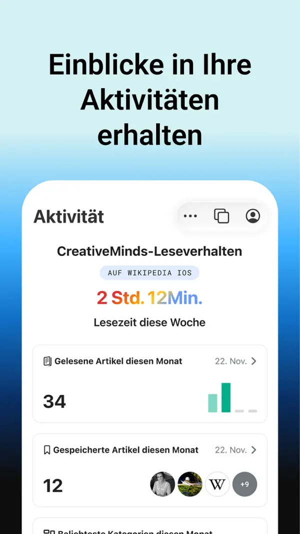 Wikipedia iPhone App Screenshot 8 – Nachschlagewerke