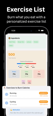 CalorieBurn AI - Burn Calories iPhone screenshot