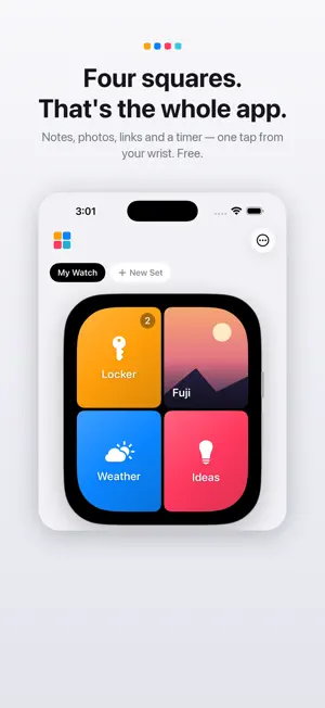 Fourfold: Watch Squares screenshot 1