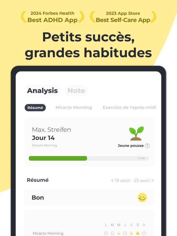 Screenshot #6 pour Routine Timer & Habit Tracker