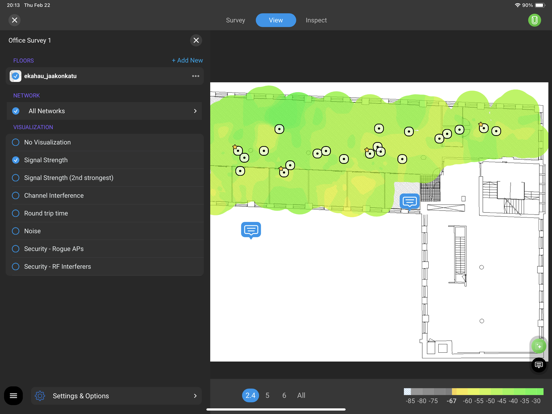 Screenshot #6 pour Ekahau Survey