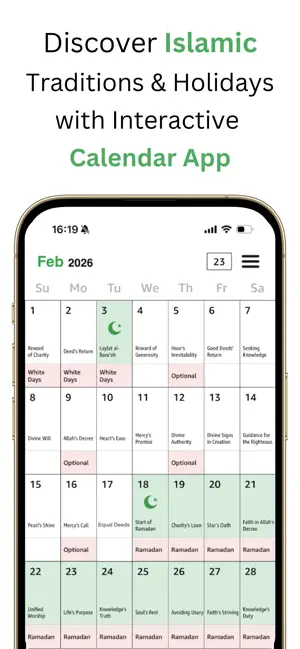 My Islam Calendar screenshot 1