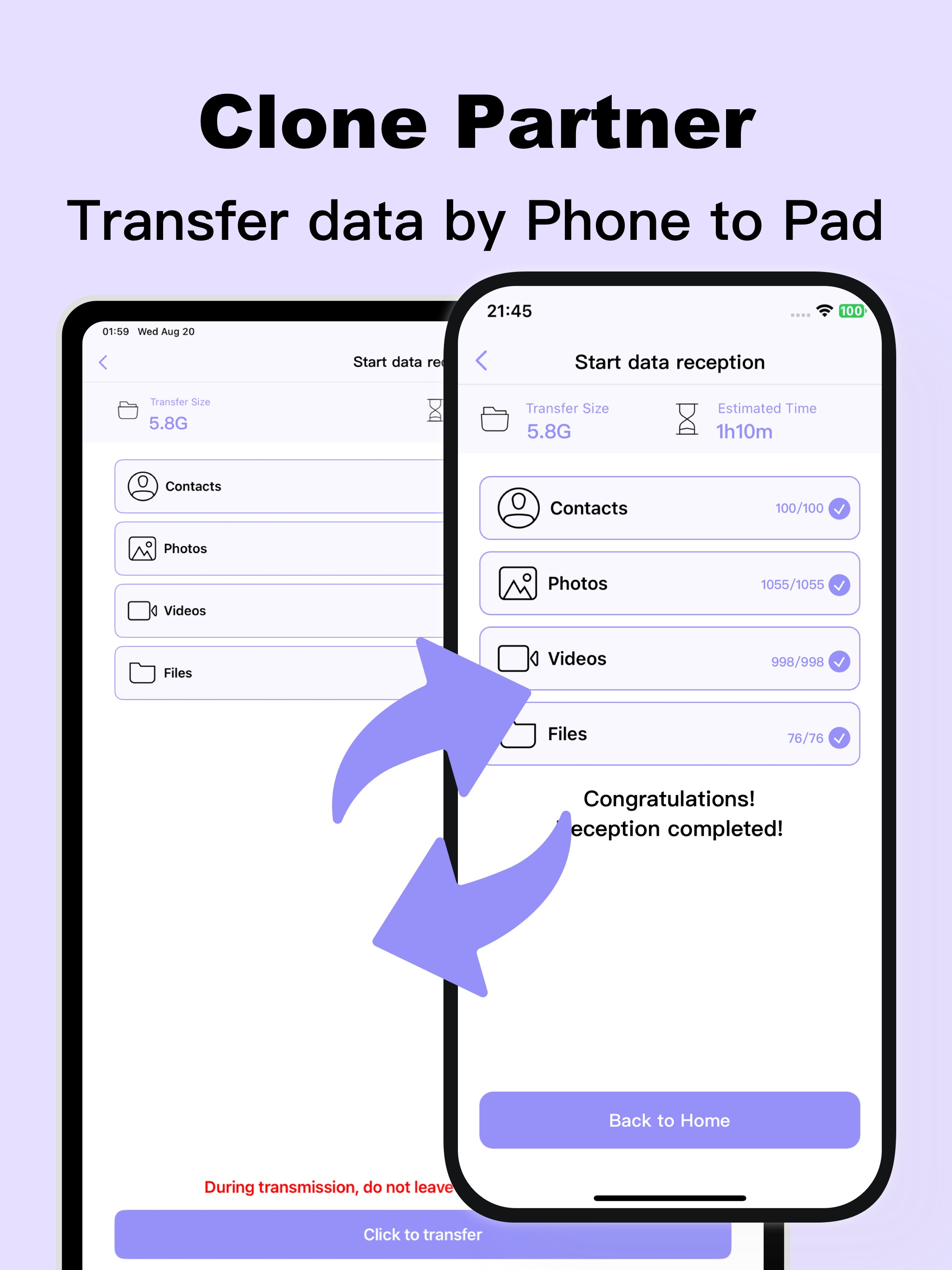 Content Transfer: Smart Switch screenshot 7