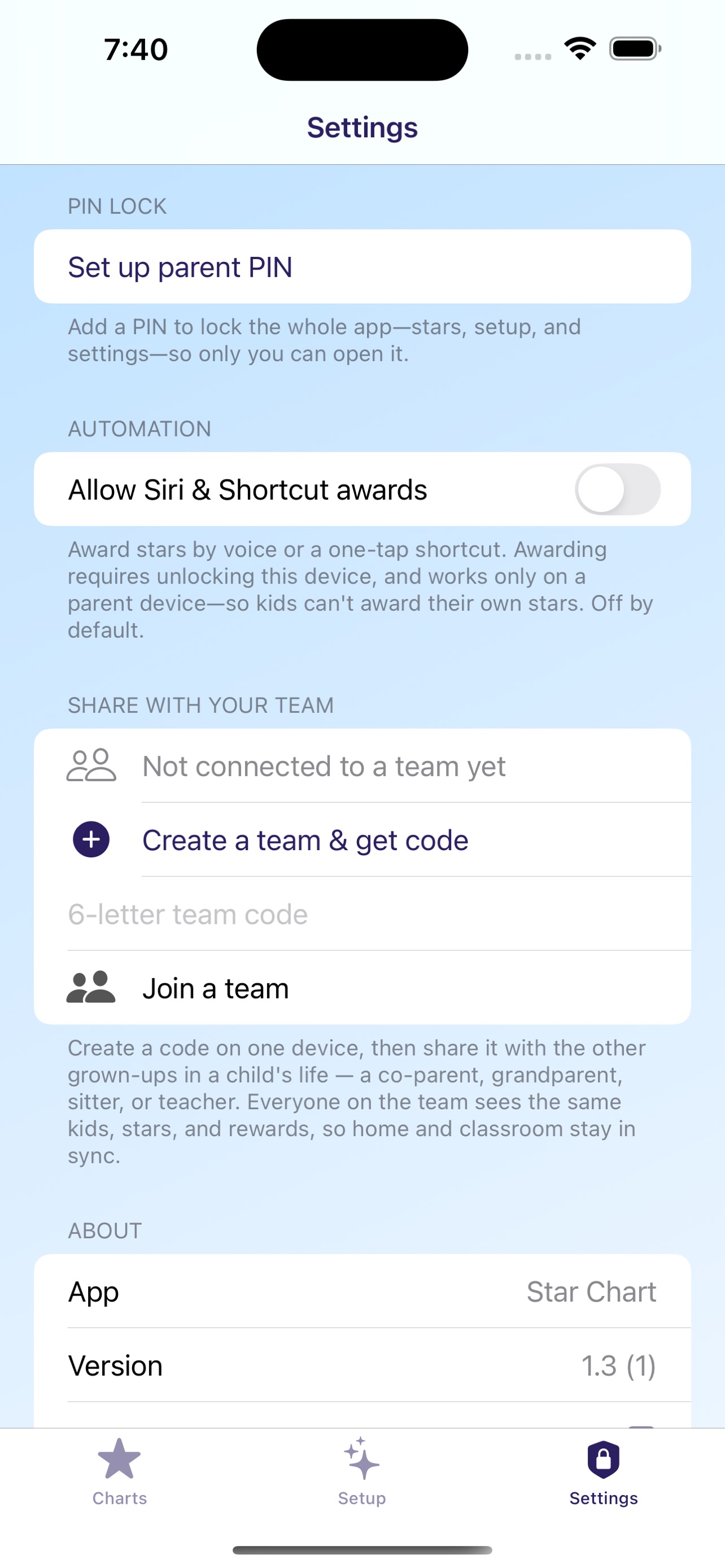 Screenshot 6 of Star Chart Behavior Tracker