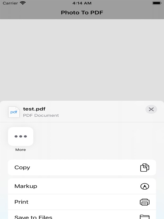 Screenshot #5 pour Photo en PDF - Convertisseur