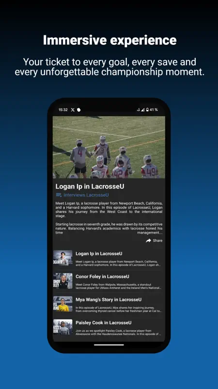 World Lacrosse TV screenshot 4 of 5