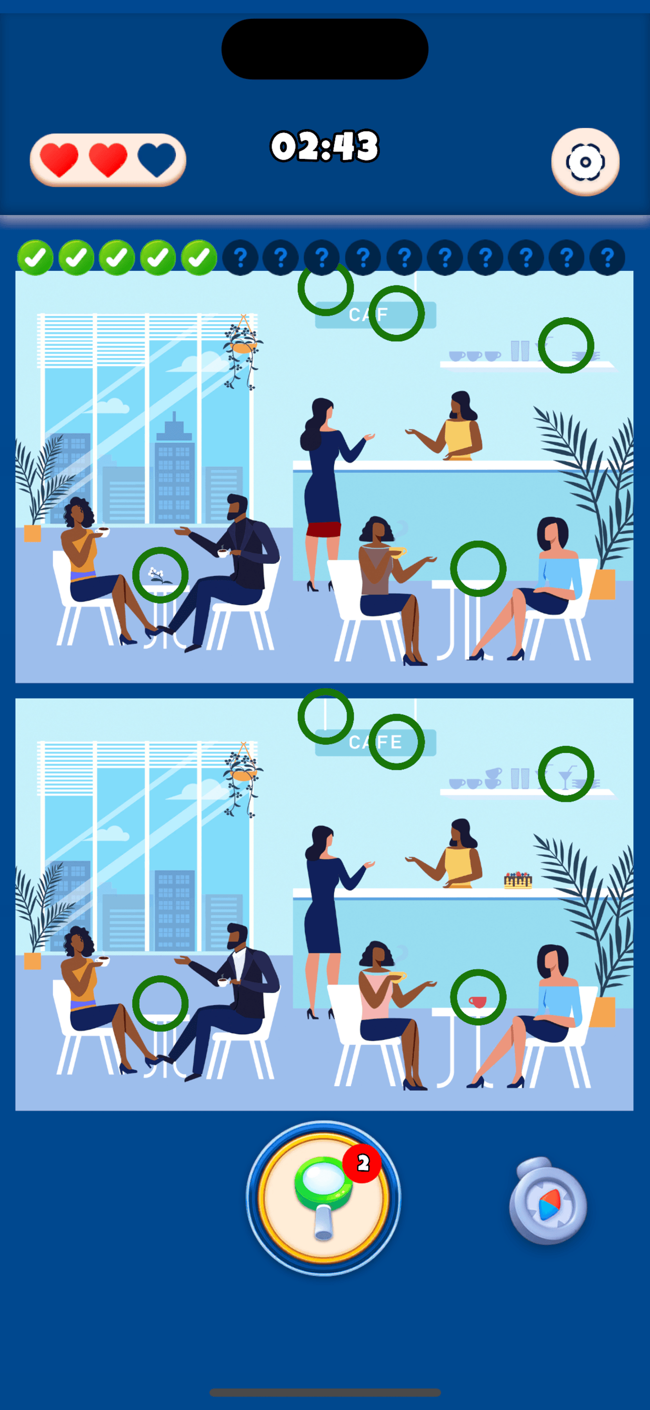 Find Differences- Brain Puzzle