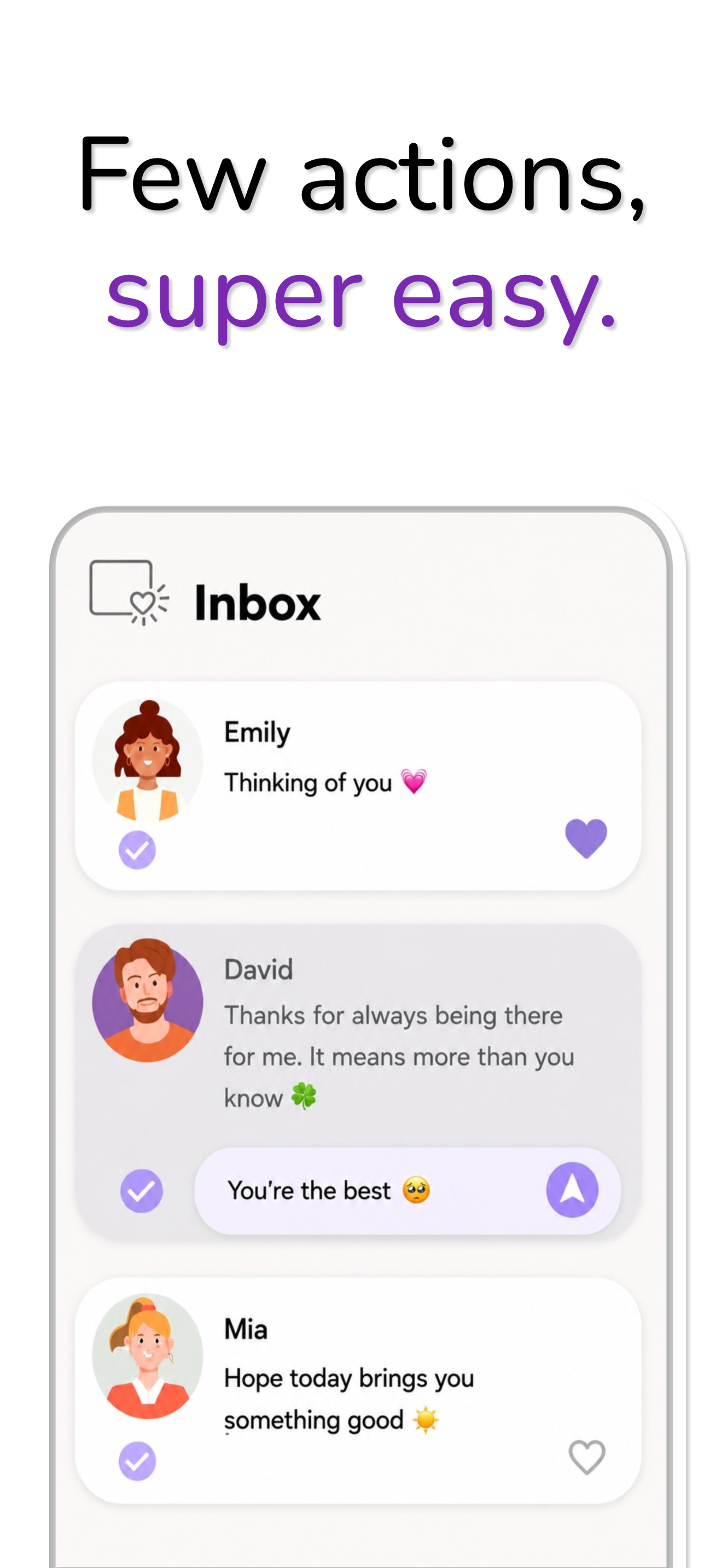 Nudgie: For those close to you screenshot 3