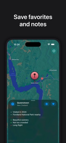 Placemarks: Travel Map Screenshot 2 of 4