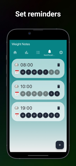 Weight Notes Screenshot 7 of 8