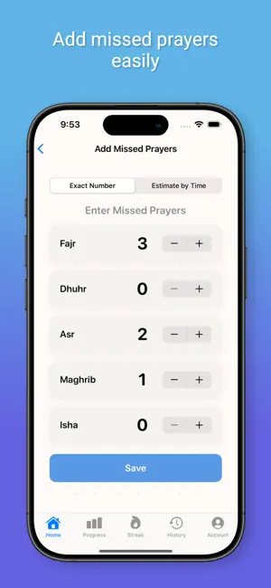 Qadaa Tracker screenshot 2